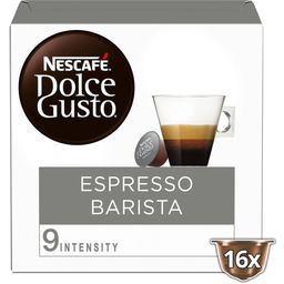 NESCAFE Capsules de Espresso Barista intensité 9 compatibles Dolce Gusto 16 capsules 112 g