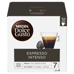 DOLCE GUSTO Cápsulas de café espresso intenso intensidad 7 30 cápsulas 210 g