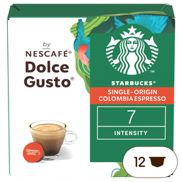 STARBUCKS Capsules de café compatibles Dolce Gusto Single-Origin Colombia 12 capsules