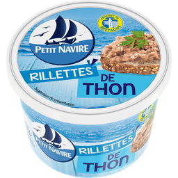 PETIT NAVIRE Rillettes de thon 220 g