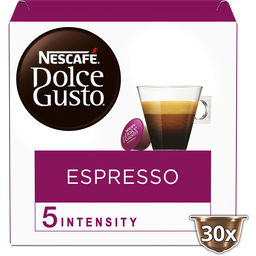 DOLCE GUSTO Cápsulas de café Espresso intensidad 5, 30 cápsulas 165 g