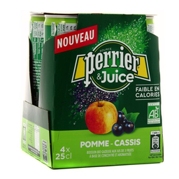 PERRIER juice pom cass 4X25cl
