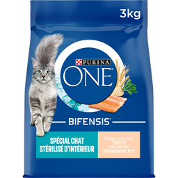 PURINA ONE Croquettes Pour Chat Adulte Stérilisé Truite Bifensis PURINA ONE
