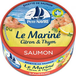 P'TIT NAVIRE Miettes de Saumon Citron & Thym 110 g