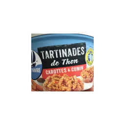 P'TIT NAVIRE Tartinable Thon Curry et Cumin 125 g