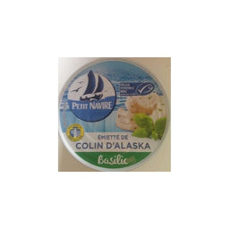 P'TIT NAVIRE Miettes de Colin au Basilic 110 g