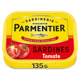 PARMENTIER Sardinas en salsa de tomate 135 g