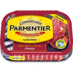 PARMENTIER Sardinas Mar y Tierra Chorizo 135 g