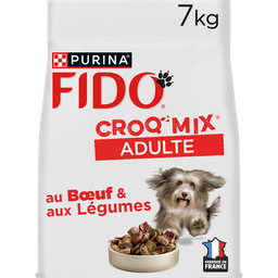 FIDO Croquetas para Perro Croq Mix Buey Cereales Verduras 7 kg