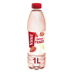 VITTEL Agua Sin Gas Sabor Fresa 1 L