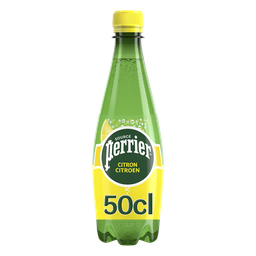 PERRIER Eau gazeuse aromatisée citron - 50cl