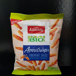 KAMBLY Apéricrisps Finement salés Bio 100g