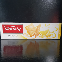 KAMBLY Biscuits Butterfly Lemon 75g
