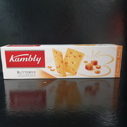 KAMBLY Biscuits Butterfly Caramel salé 100g