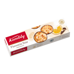 KAMBLY Biscuits Florentin au chocolat noir et orange 100 g