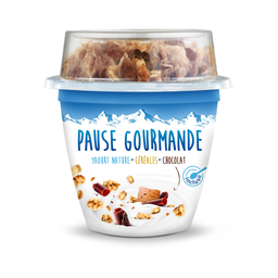 BAIKO Iogurte Natural com Cereais e Chocolate 225 g