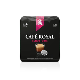 CAFE ROYAL Coffee Pods Compatible Senseo Lungo Forte 36 Pods