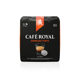 CAFE ROYAL Café dosettes Compatibles SENSEO Ristretto/Strong, la boite de 36 dosettes