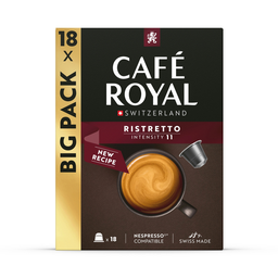 CAFE ROYAL Ristretto Coffee Capsules 18 capsules 95 g