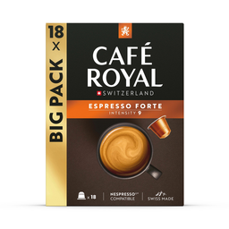 CAFE ROYAL Espresso Forte Nespresso Compatible Capsules 18 capsules 96 g