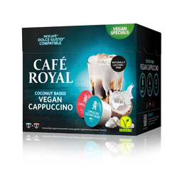 CAFE ROYAL Dolce Gusto Compatible Coconut Capsules, 16 capsules