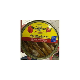 PARMENTIER Ptite Sardines Poivron Piment 106 g