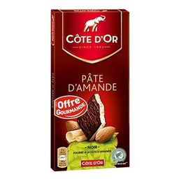 COTE D'OR Tab. Noir Amande C.Or 150 g
