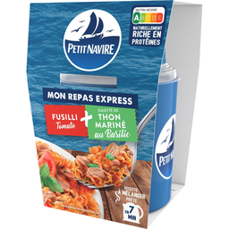 PETIT NAVIRE Fusilli Tomato & Basil Tuna 140 g