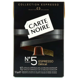 CARTE NOIRE Cápsula Espresso 5 53 g
