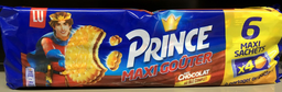 PRINCE MAXI GOUTER goût chocolat LU, soit 6X80g - 480g
