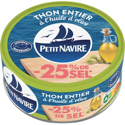 PETIT NAVIRE Whole Tuna in Olive Oil 160 g