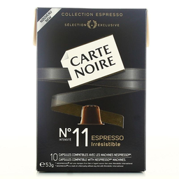 CARTE NOIRE Capsule Espresso 11 café 53 g