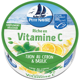 PETIT NAVIRE Tuna with Lemon & Basil 120 g