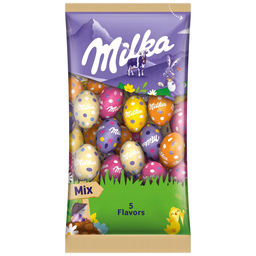 MILKA Petits œufs fourrés assortiment 5 goûts 500g