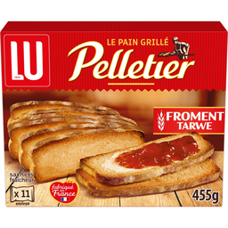 PELLETIER Pão torrado de trigo 455 g