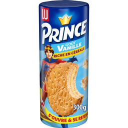 LU Biscuits fourrés à la vanille au blé complet Prince