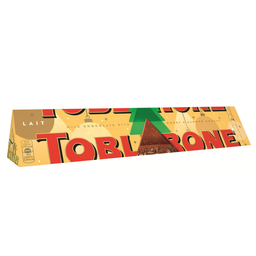 TOBLERONE Barre de chocolat au lait Suisse avec nougat au miel et aux amandes 1 pièce 360g