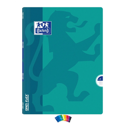OXFORD Cuaderno Openflex Grapado 24x32cm 96 Páginas Cuadrícula Pequeña Color Aleatorio 90g