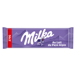 MILKA Chocolate de leite dos Alpes 270 g
