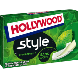HOLLYWOOD Chicle de Clorofila 23 g