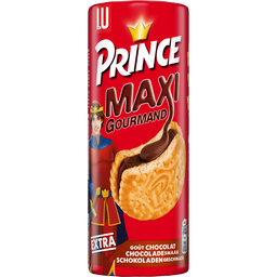 PRINCE Maxi gourmand biscuits fourrés goût chocolat 250g