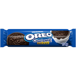 Oreo Biscuits Au Chocolat Fourrés À La Vanille En Rouleau 14 Biscuits 154G