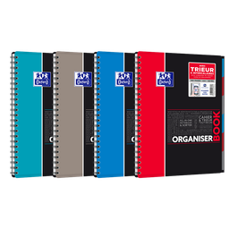 OXFORD Cuaderno Estudiantes Organiserbook A4+ Cuadrícula Seyès 160 Páginas 1 unidad
