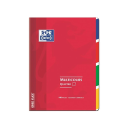 OXFORD Cahier Quattro 24X32