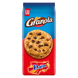 Granola Cookies Aux Gros Éclats De Chocolat Et De Daim 8 Cookies 184G