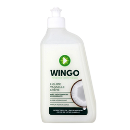 WINGO Detergente loiça creme coco 500 ml