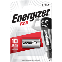 ENERGIZER Pila miniatura 123 - unidad