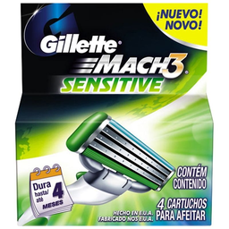 GILLETTE Mach3 Sensitive 4