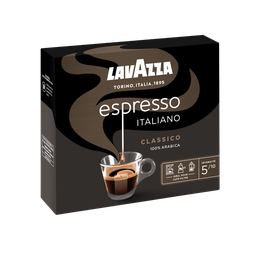 LAVAZZA Café moído Espresso Italiano Classico 2x250g