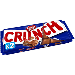 CRUNCH Tablette de chocolat au lait et céréales croustillantes